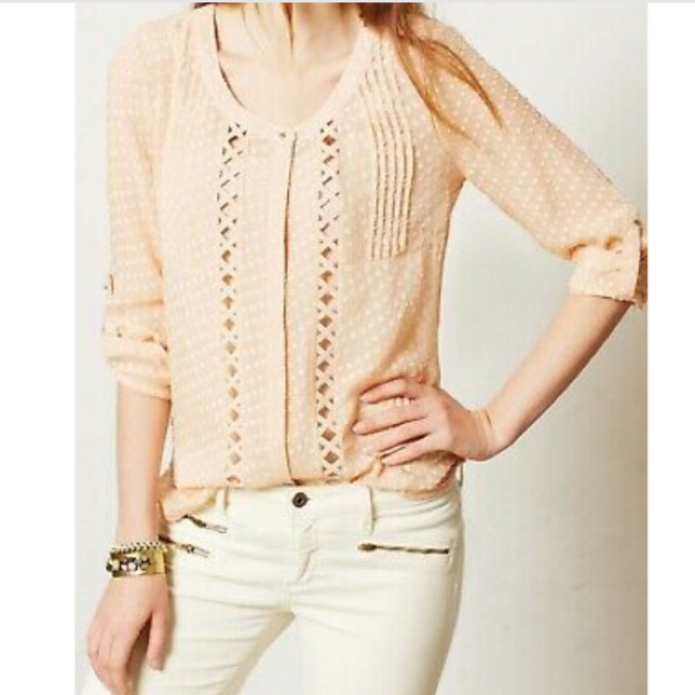 Anthropologie Adoria Button-down Blouse